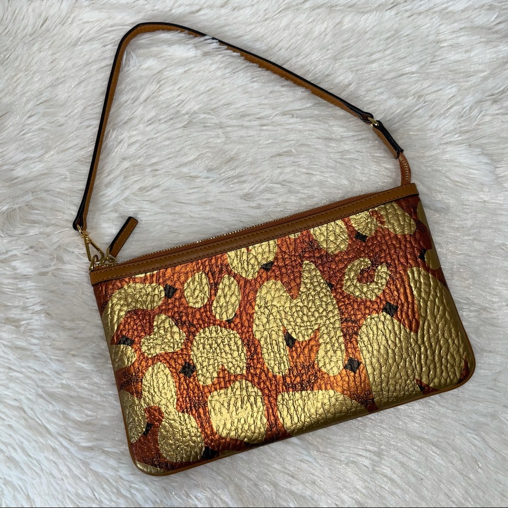SOLD Authentic MCM Anya Removable Zip Pouch